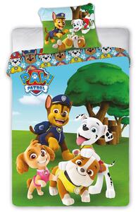 DĚTSKÉ BAVLNĚNÉ POVLEČENÍ PAW PATROL 160X200 CM, 1KS 70X80 CM VZOROVANÉ