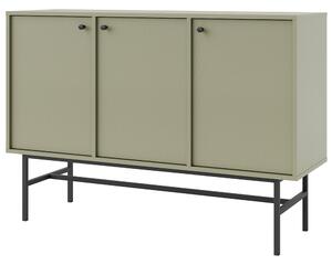 TOKYO 3 e | komoda 813 | 124,5 cm | eukalyptová/černá