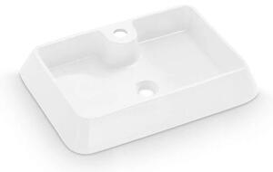 Bathco 4004 - Umyvadlo na desku GALICIA 60x40 cm porcelán/bílá