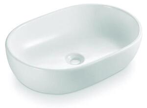 Bathco 4037 - Umyvadlo na desku TOULOUSE 59x41,5 cm porcelán/bílá