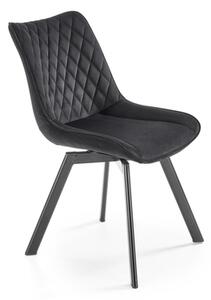 Halmar jídelní židle K520 + barevné provedení: černá
