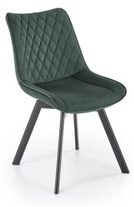 Halmar jídelní židle K520 + barevné provedení: tmavě zelená