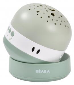 Beaba - Projektor s melodií PIXIE USB/5V 1300 mAh zelená