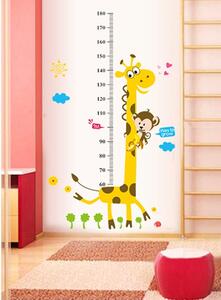 Živá Zeď Samolepka metr Žirafa Velikost: 155 x 88 cm