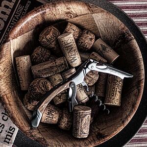 Vývrtka na víno - Luxury Olivové dřevo