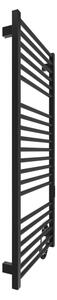 Koupelnový žebříkový radiátor HF DERBY 255W/230V 117x53 cm černá