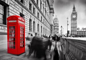 Fototapeta - Ulice v Londýně (245x170 cm)