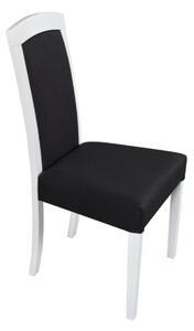 Jídelní židle ROSA 7 bílá/černá
