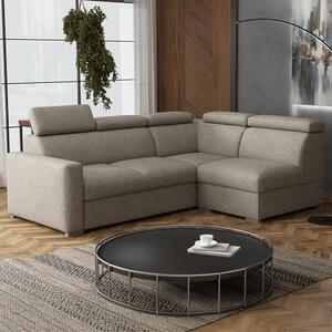 Sedací souprava PEDRO L | 250x188 cm | rozkládací + úložný prostor | polohovatelné záhlavníky | VÝBĚR TKANIN