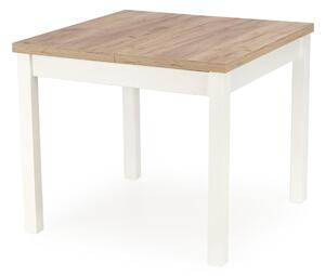 Rozkládací stůl Tiago čtverec 90 dub kraft / bílý