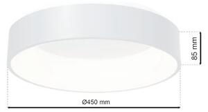 Stropní LED svítidlo Ohio, 1x LED 40w, 3000-4000k, w