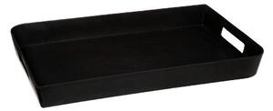 16002 Servírovací podnos 5five Černý Melamin (45 x 30 cm)