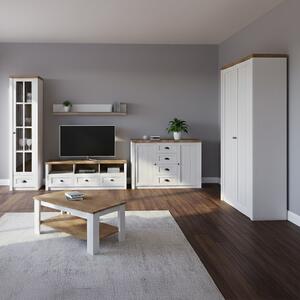 Obývací stěna PROVENCE a | 6 dílů | 428 cm + 120x60 cm | andersen/lefkas