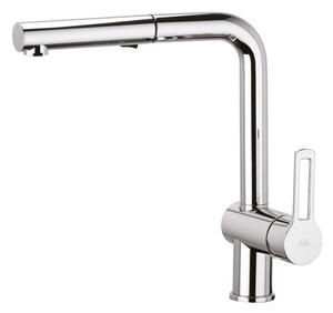 Paffoni - Dřezová baterie s vytahovací sprškou RINGO 29,2 cm