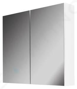 Kielle Zrcadlová skříňka, 60x73x15 cm, lesklá bílá 50118600