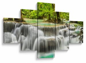 Obraz vodopádů (125x70 cm)