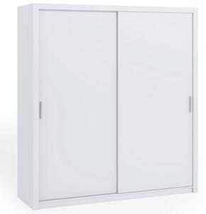 BONO b | šatní skříň | 200 cm | bez zrcadla | bílá