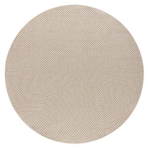 Kusový koberec Timo 6272 Beige kruh – na ven i na doma-150x150 (průměr) kruh