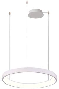 Azzardo AZ5015 -LED Stmívatelný lustr na lanku AGNES LED/38W/230V pr. 48 cm bílá