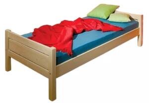 Gazel Dřevěná postel Roxy 200x90 Přírodní