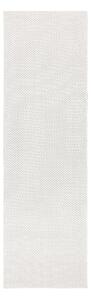 Dywany Łuszczów Kusový koberec Timo 6272 White – na ven i na doma - 70x200 cm