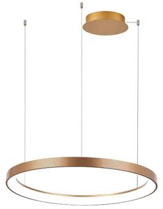Azzardo AZ5017-LED Stmívatelný lustr na lanku AGNES LED/38W/230V pr. 48 cm zlatá