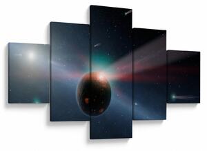 Obraz planetky (125x70 cm)