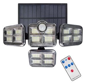 LED Solární reflektor se senzorem pohybu a soumraku 30W/3,7V 2400 mAh IP47 + DO