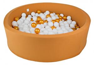 Suchý Bazének s míčky kulatý Basic 30x90 cm + 200 míčků - různé barvy (Bazén kulatý s kuličkami 30x90 cm + 200 kuliček)