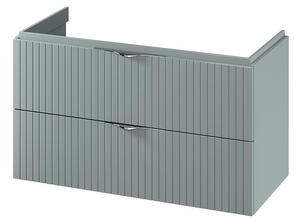 Cersanit S1015-012 -Závěsná koupel. skříňka pod umyvadlo TIRSO 100x45 cm mintová