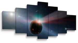 Obraz planetky (210x100 cm)