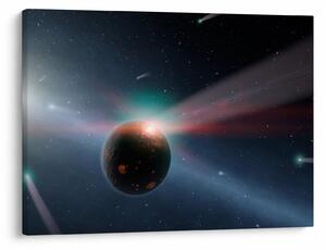 Obraz planetky (70x50 cm)