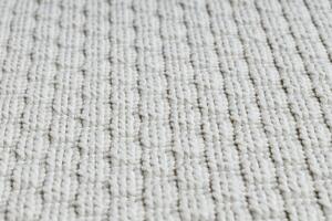 Dywany Łuszczów Kusový koberec Timo 6272 White kruh – na ven i na doma - 150x150 (průměr) kruh cm