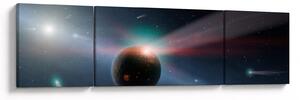 Obraz planetky (170x50 cm)