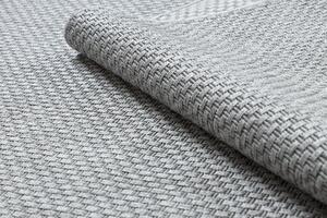 Dywany Łuszczów Kusový koberec Timo 6272 Light grey – na ven i na doma - 80x150 cm