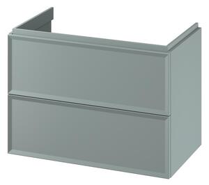 Cersanit S1017-004 - Závěsná koupel. skříňka pod umyvadlo MILLE 80x45 cm mintová