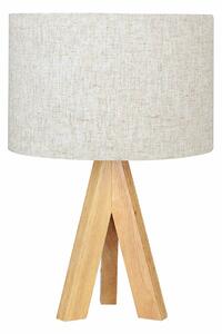 Stolní lampa EDM 32160 Dřevo Llátka 18 x 18 x 30 cm E27