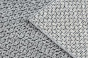 Dywany Łuszczów Kusový koberec Timo 6272 Light grey – na ven i na doma - 60x100 cm