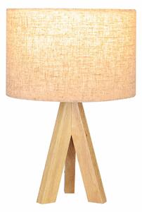 Stolní lampa EDM 32160 Dřevo Llátka 18 x 18 x 30 cm E27