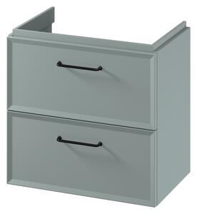 Cersanit S1021-009-Závěs. kou. skříňka pod umyvadlo MILLE SLIM 60x38 cm mintová