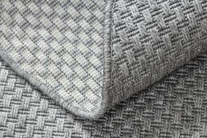 Dywany Łuszczów Kusový koberec Timo 6272 Light grey kruh – na ven i na doma - 120x120 (průměr) kruh cm