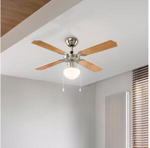 Eglo 56035 - LED Stropní ventilátor 1xE27/4,9W/230V pr. 106,6 cm