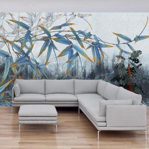 Fototapeta - Bambus na zdi (245x170 cm)