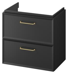 Cersanit S590-100 -Závěs. koupel. skříňka pod umyvadlo MILLE SLIM 60x38 cm černá