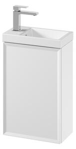 Cersanit S801-568 - Závěsná koupelnová skříňka s umyvadlem MILLE 40x22 cm bílá