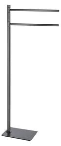 Gedy - Stojan na ručníky TRILLY 83,5 cm metalicky šedá