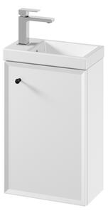 Cersanit S801-568 - Závěsná koupelnová skříňka s umyvadlem MILLE 40x22 cm bílá