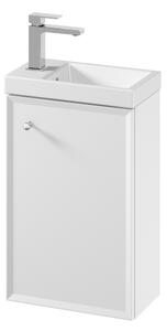 Cersanit S801-568 - Závěsná koupelnová skříňka s umyvadlem MILLE 40x22 cm bílá