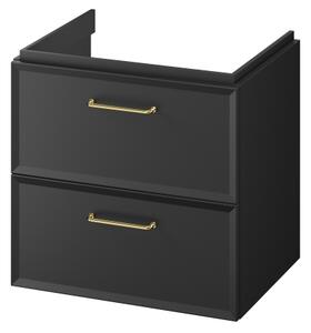 Cersanit S1021-002 - Závěsná koupel. skříňka pod umyvadlo MILLE 60x45 cm černá