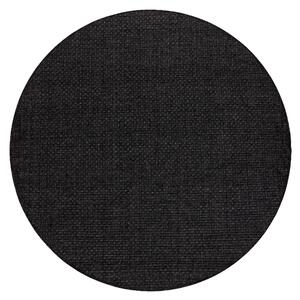 Kusový koberec Timo 6272 Black kruh – na ven i na doma-200x200 (průměr) kruh